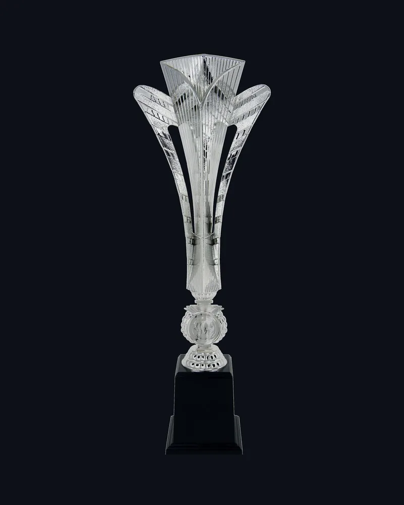 Copa Flor Moderna Plata