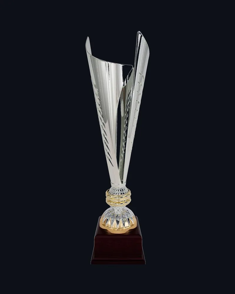 Copa Láser Doble Hoja Capitel Oro