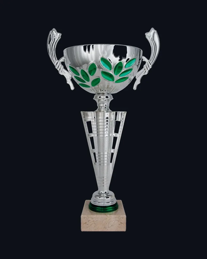 Copa Columna Helice Hoja Verde Asas