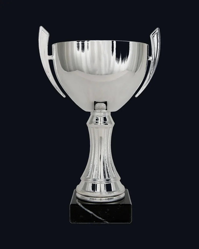Copa Pequeña con Asas Base Estriada