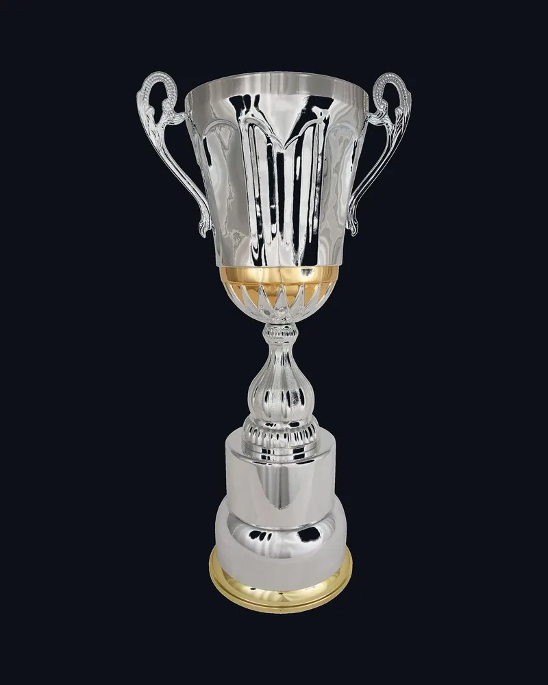 Copa con Asas Base Redonda Metal