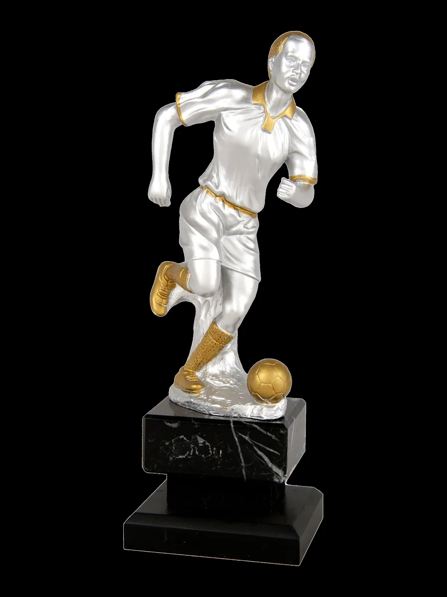 Trofeo de fútbol oro y plata - Ref 6501