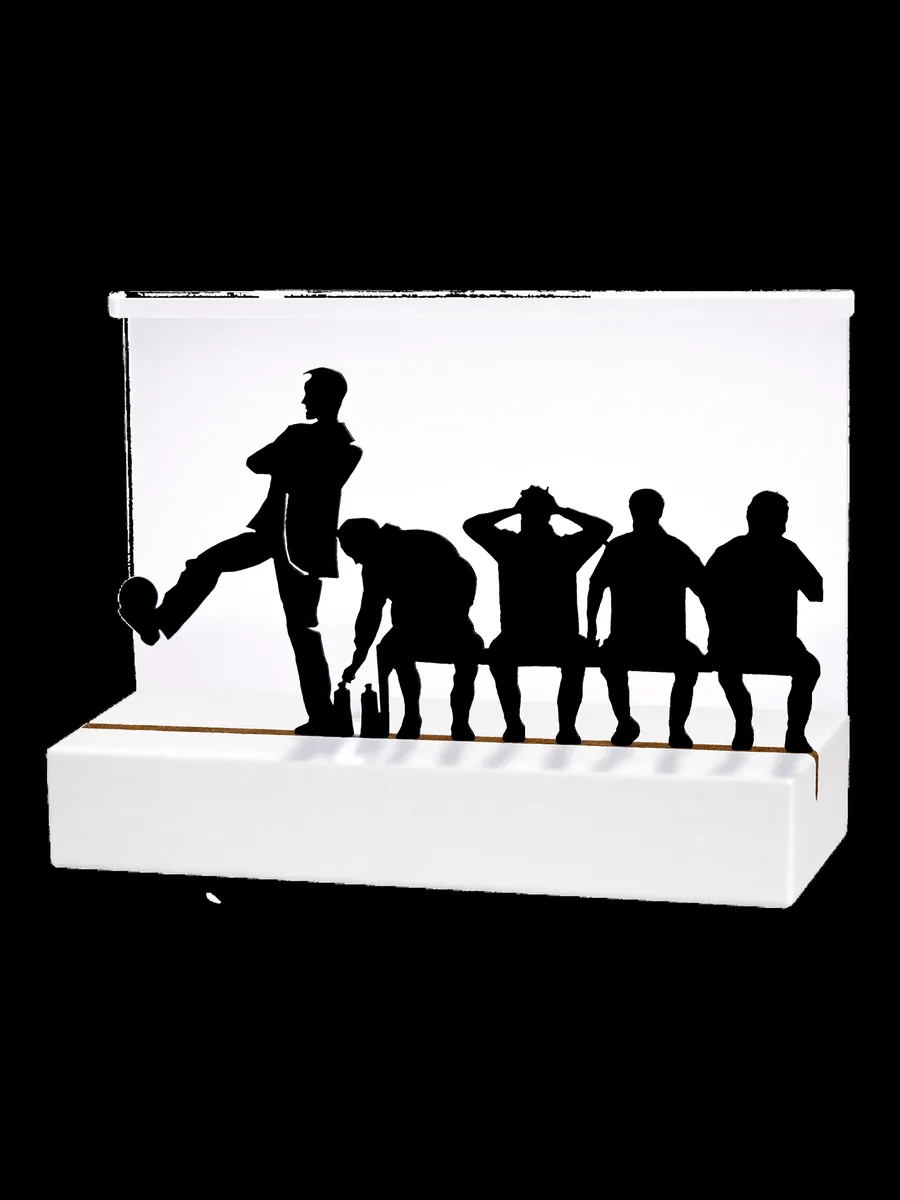 Trofeo de fútbol - Ref 6513