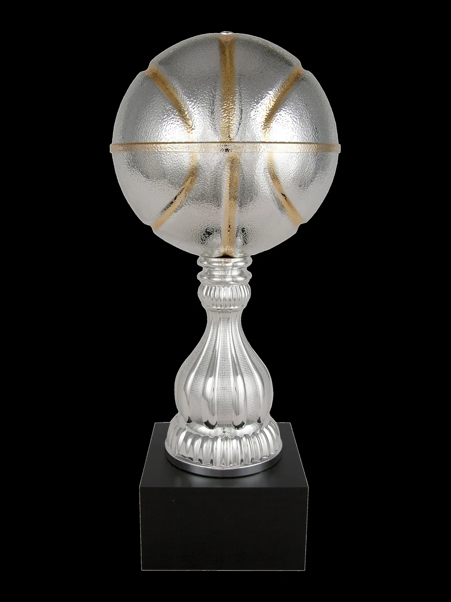 Balón de básquet oro y plateado - Ref 6519