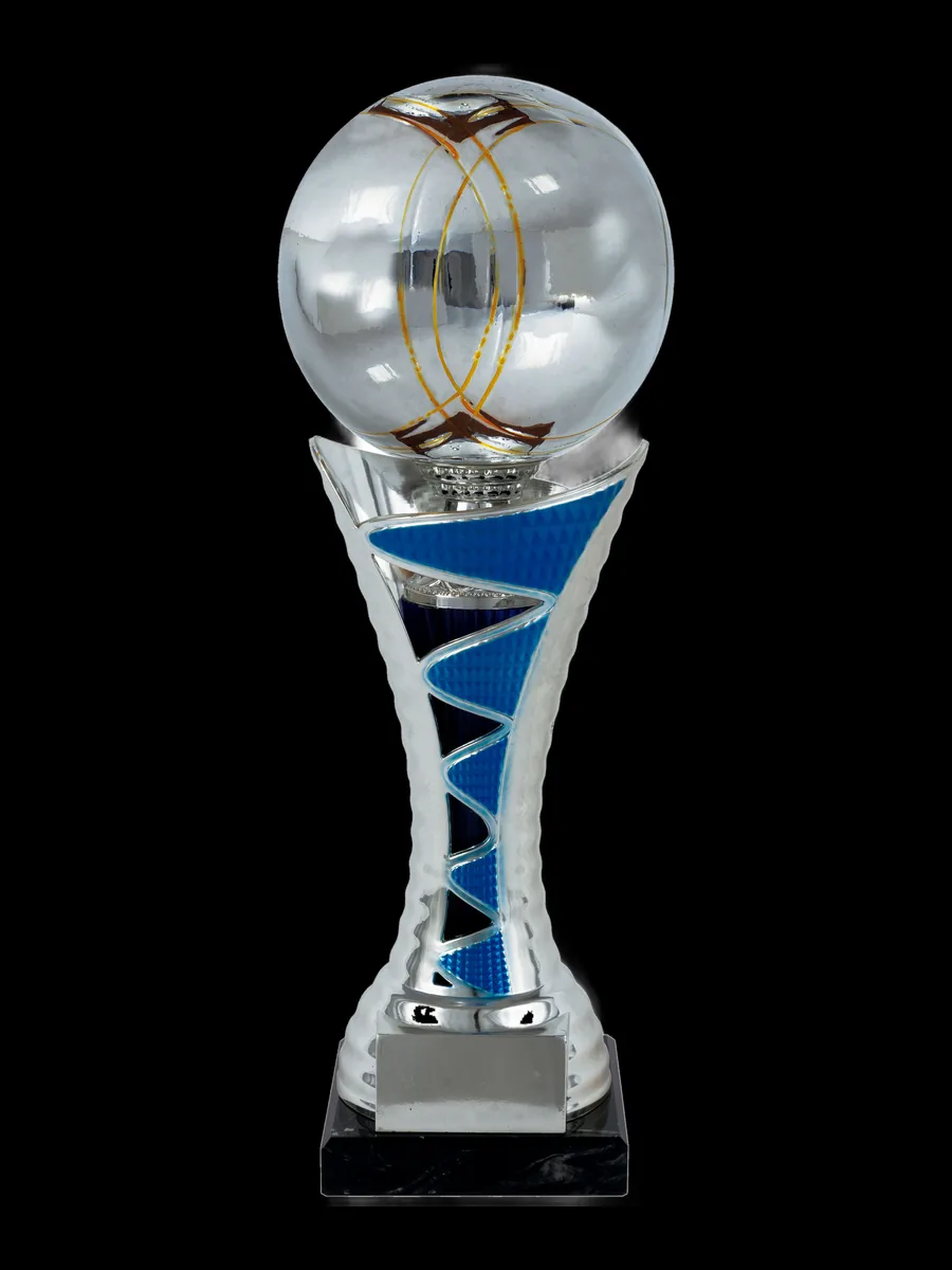 Pelota azul y plateada - Ref 6646