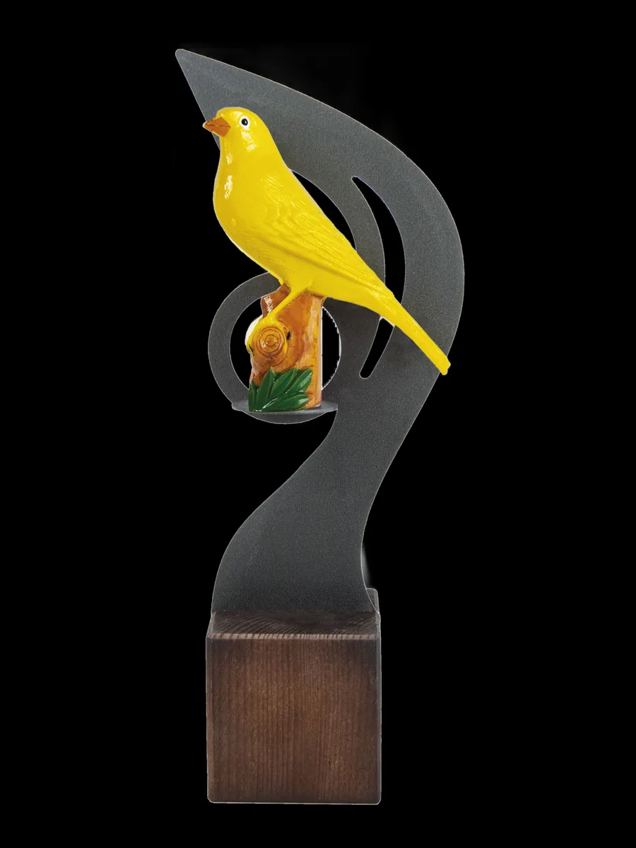 Pájaro en forja - Ref 6687