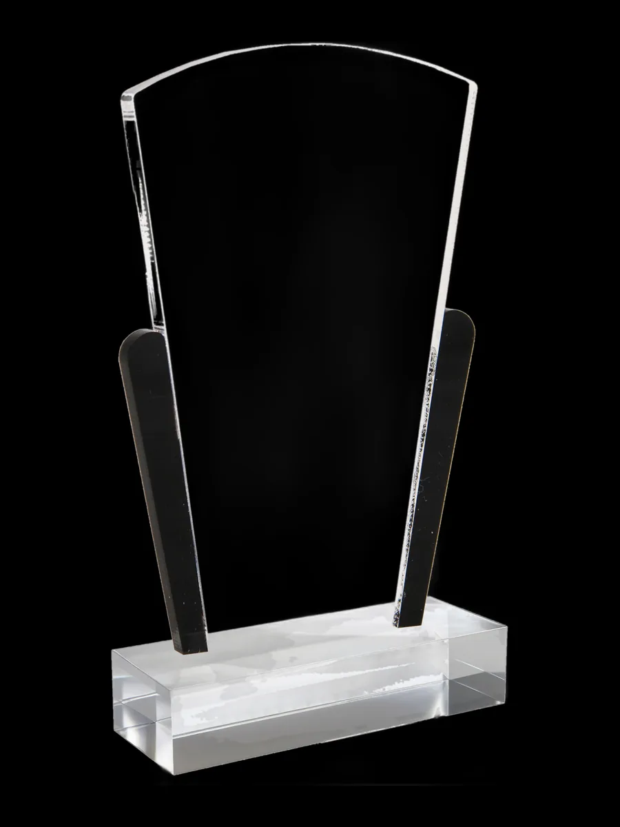 Trofeo Metacrilato Asas Negras
