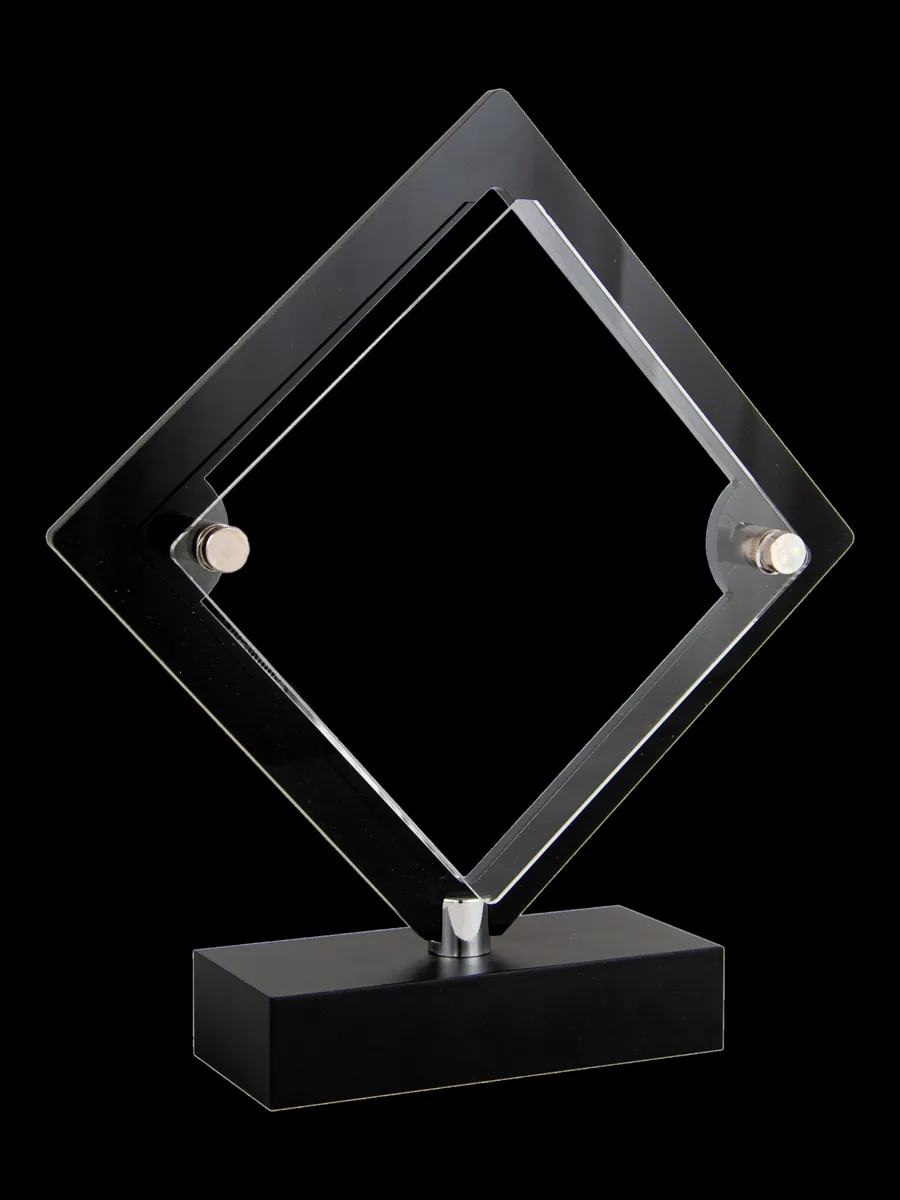 Trofeo Doble Rombo Metacrilato