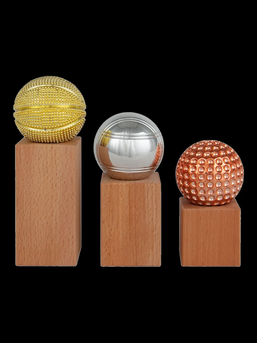 Trofeo Taco Madera Claro