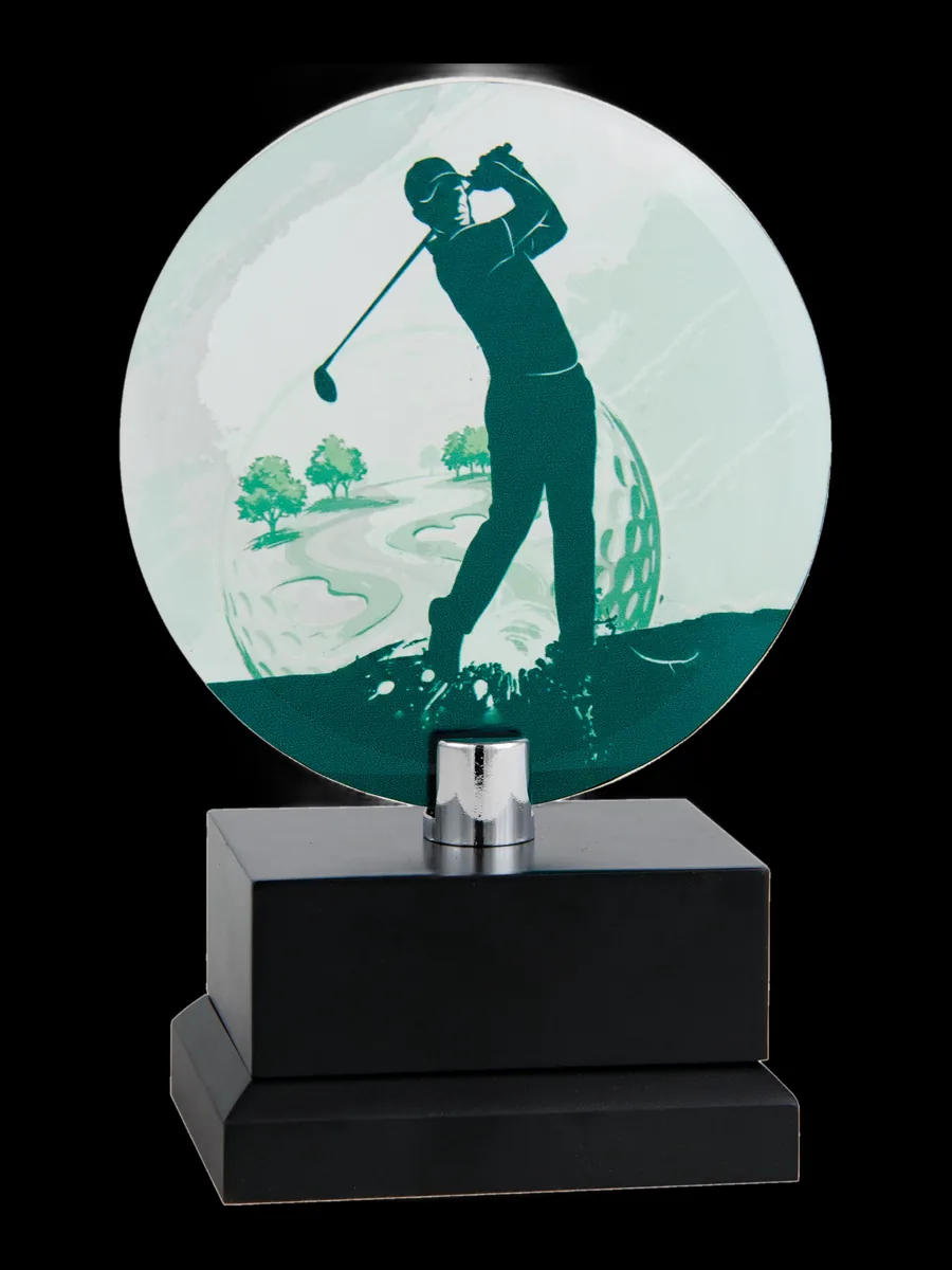 Trofeo Disco Color Roble