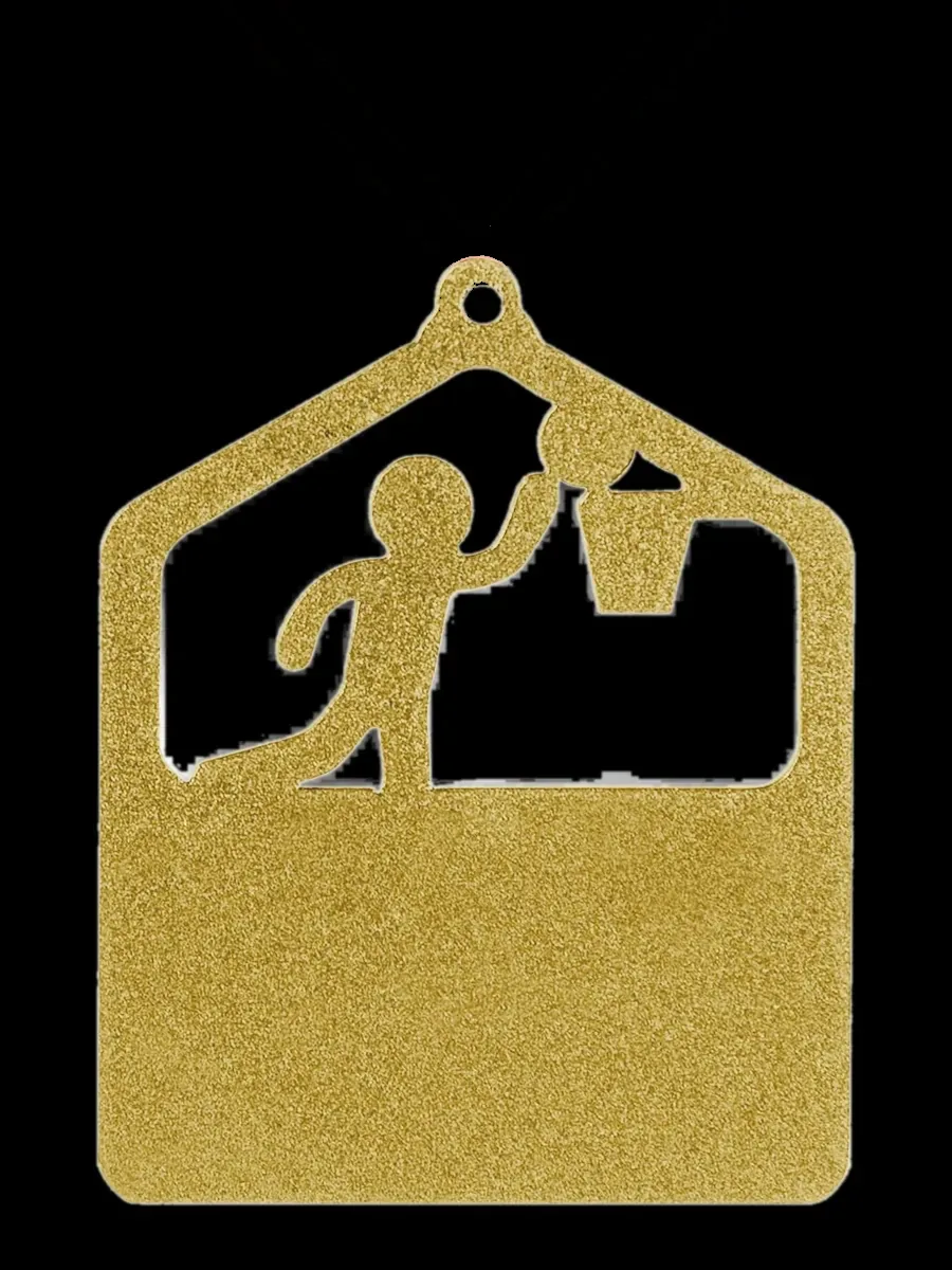 Medalla Recortada Baloncesto