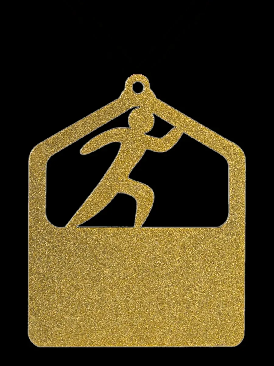 Medalla Recortada Atletismo