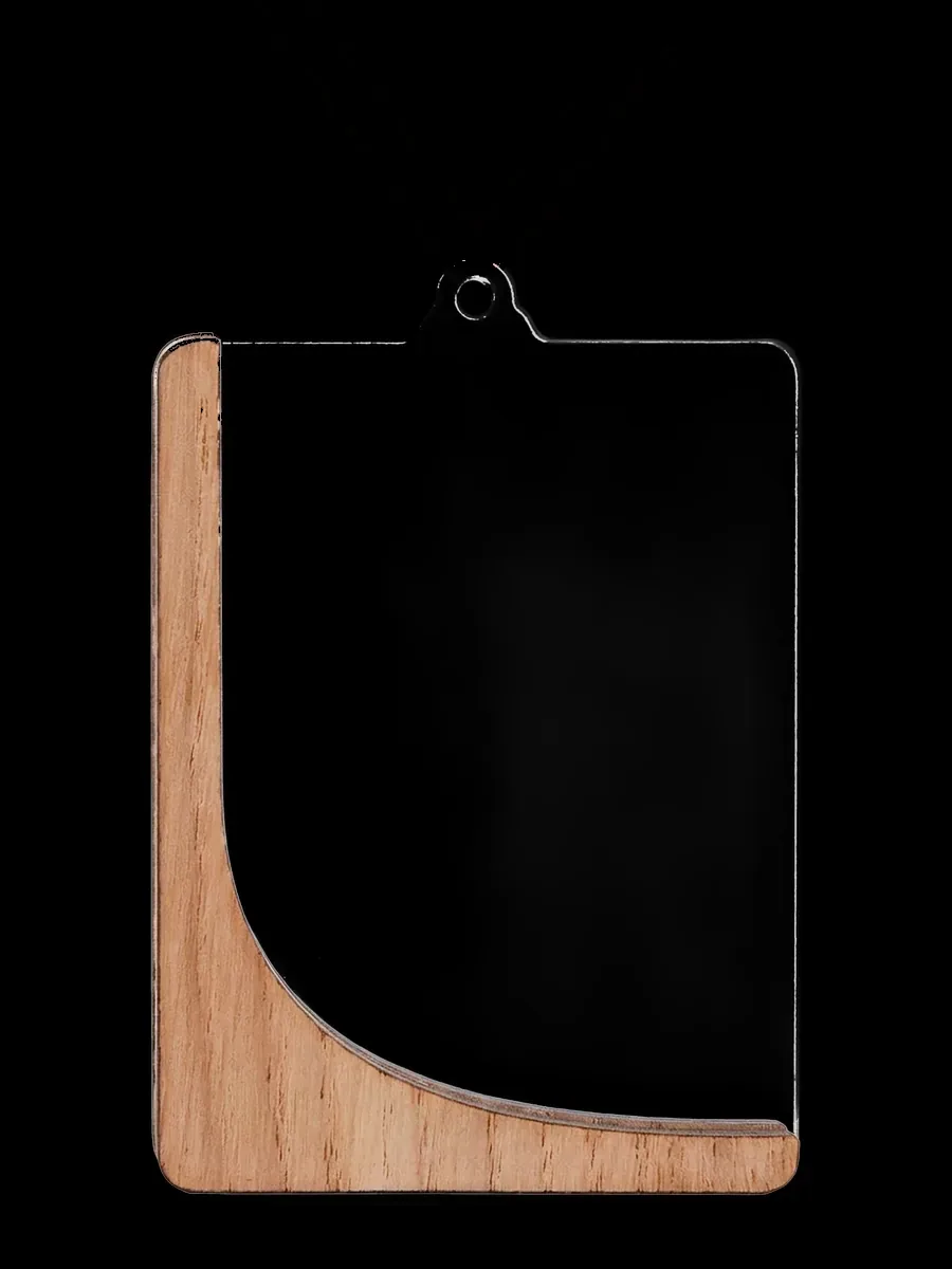 Medalla Madera Rectangular