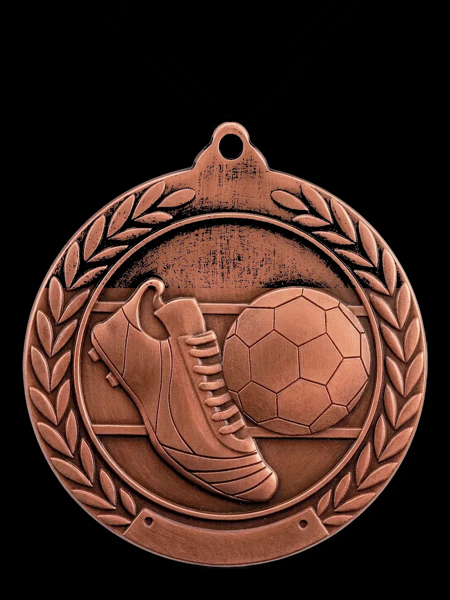 Medalla Deportiva Relieve Ø50 — Fútbol