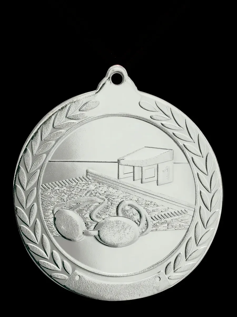 Medalla Deportiva Relieve Ø50 — Natación