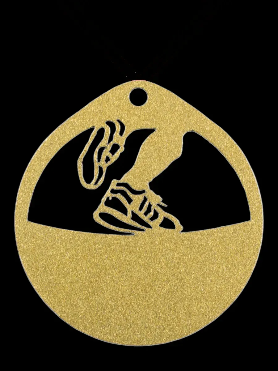 Medalla Deportiva Relieve Ø70 — Atletismo