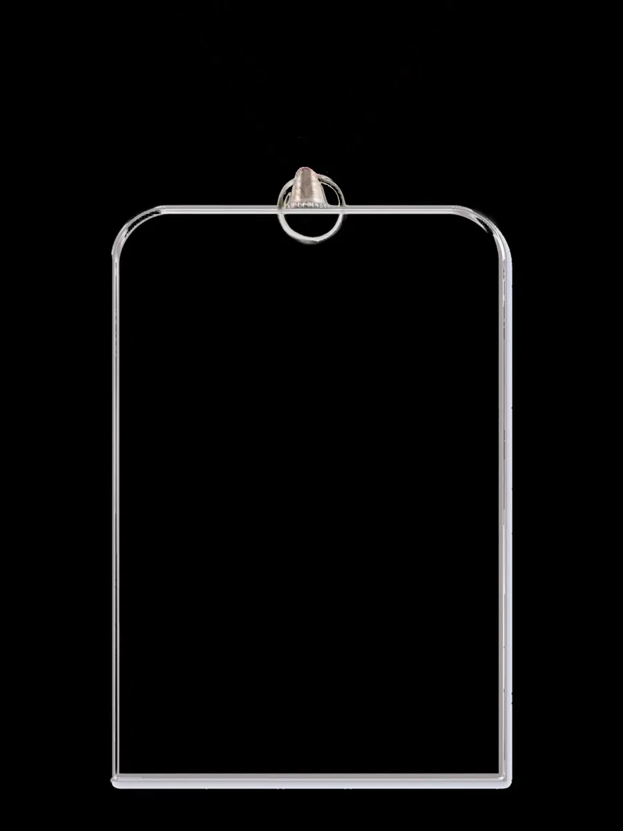 Medalla Cristal Rectangular