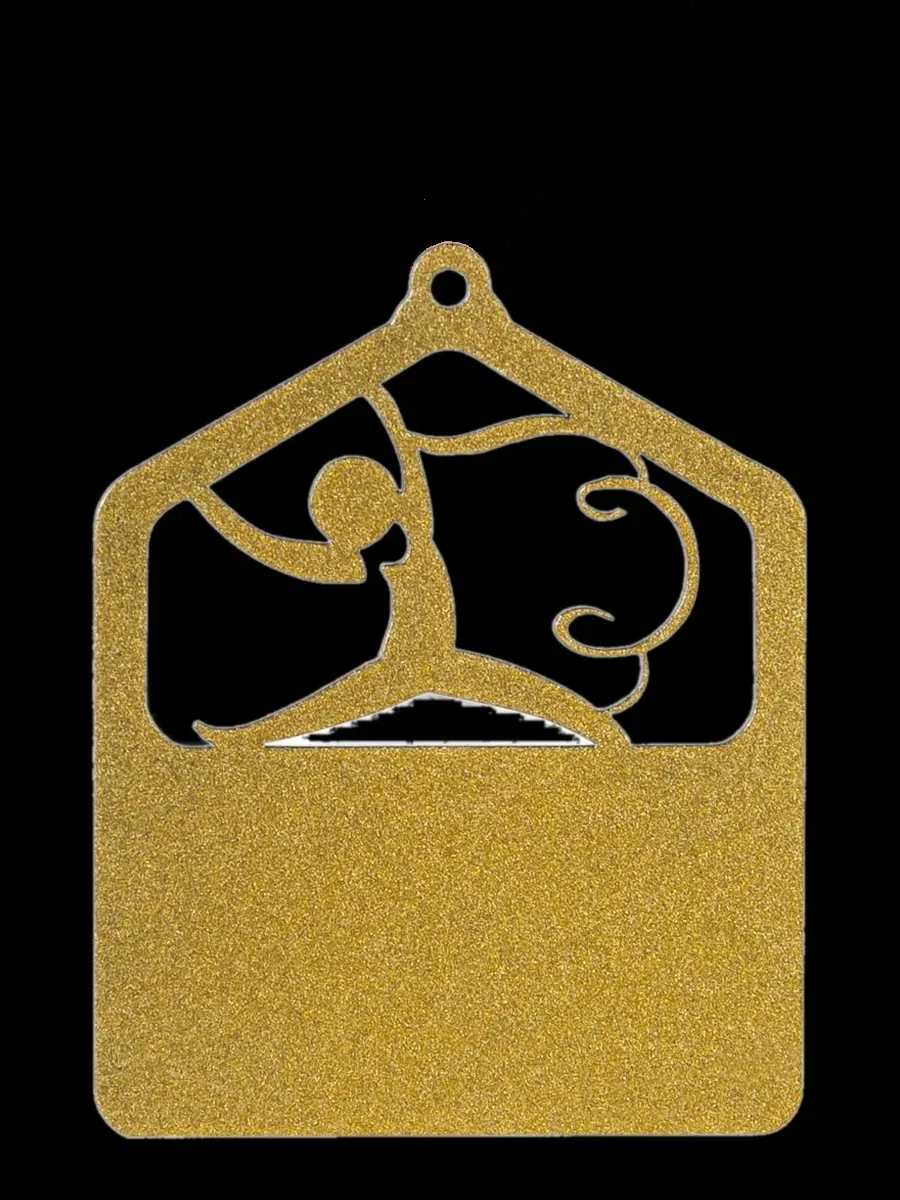 Medalla Recortada Gimnasia